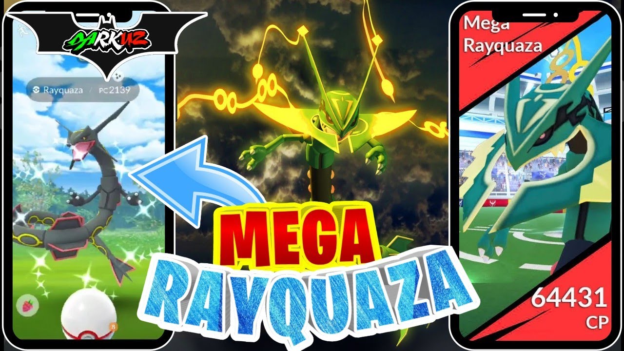 MEGA RAYQUAZA ESTA DE REGRSO EN POKEMON GO - YouTube