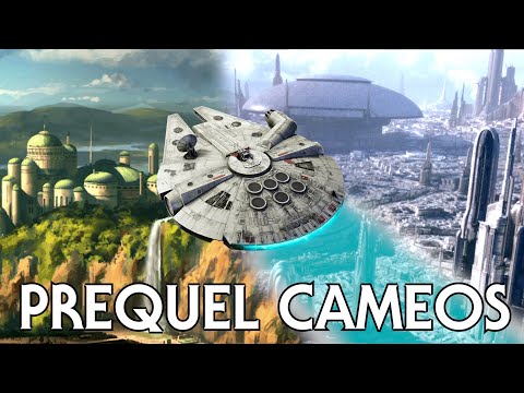 Millennium Falcon In PREQUELS! Corellian Cameos/Easter Eggs.