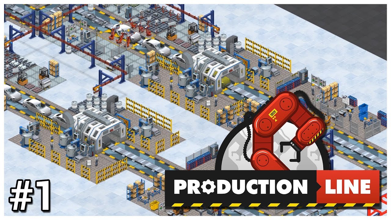 Production Line 1 The Basics Let S Play Gameplay Construction Youtube