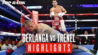 #SosaRhodes Fight Highlights | Edgar Berlanga vs. Gregory Trenel