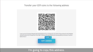 COTI’s Cross Chain Bridge  - Video tutorial