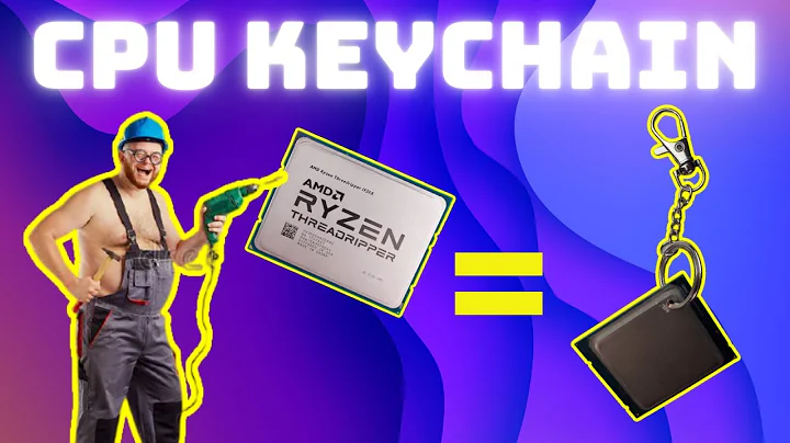 Craft Your Own CPU Keychain!