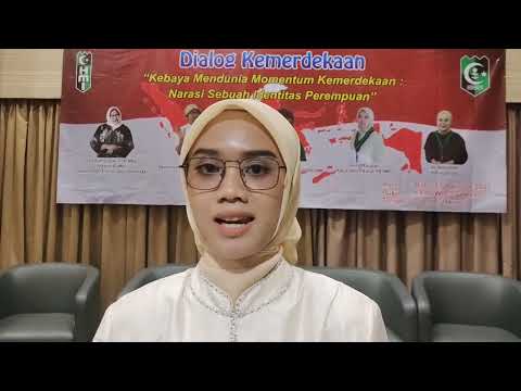 Umiroh Fauziah Ketum Kohati PB HMI Ajak Masyarakat Cintai Kebaya Sebagai Warisan Budaya, 17/08/2022.