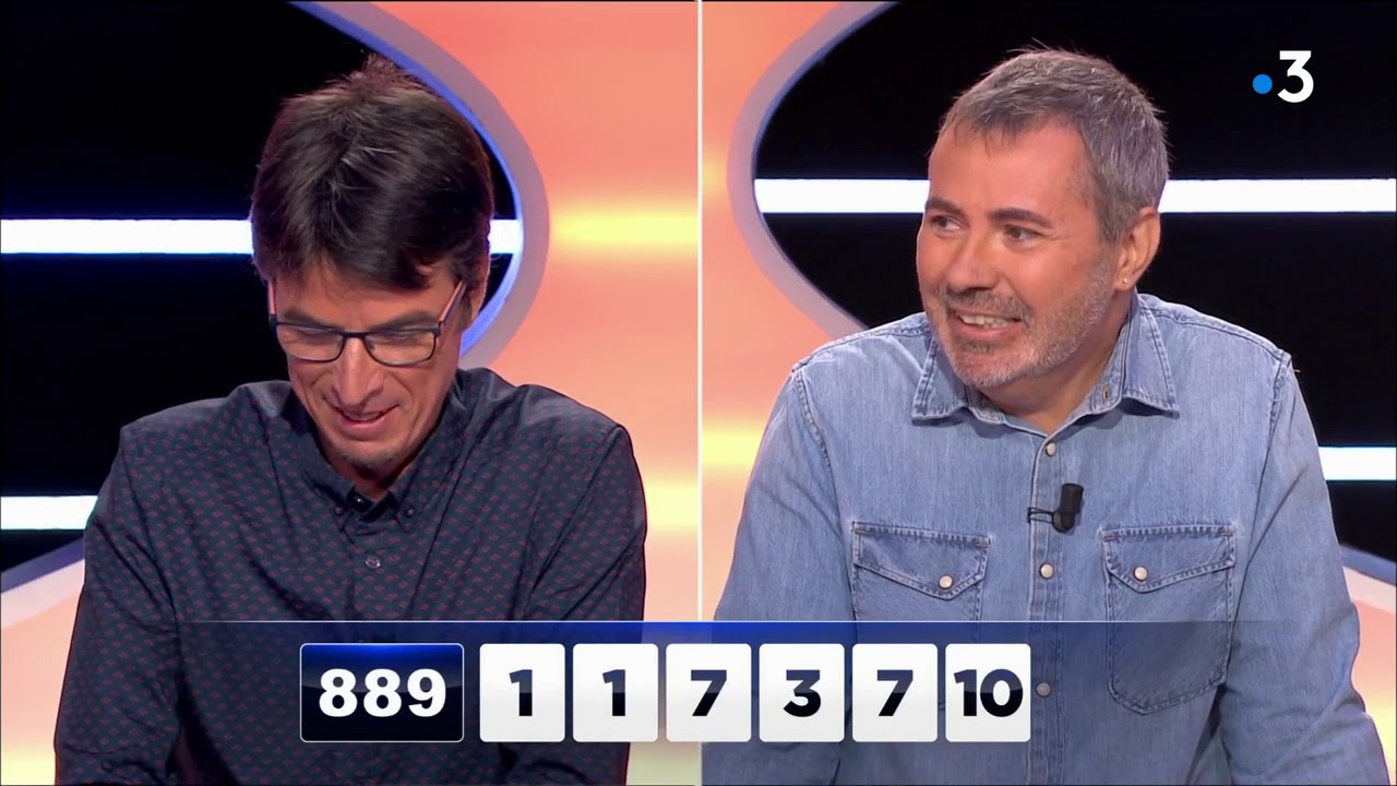 Jean Pierre Perez-Chiffres et lettres 22 octobre 2019 -1 émission