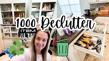 1000 Item Declutter - Day 6
