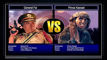 C&C General The End of Days Mod General Fai VS Prince Kassad Hard Mode #4