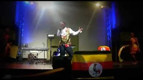 Lucky Bosmic Otim LIVE on stage in Oxford UK