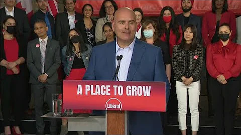 Ontario Liberal Leader Steven Del Duca releases election platform and housing plan  May 9, 2022