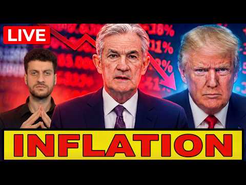 🚨 US Inflation Data LIVE : Hot or Cool PPI? What It Means for Fed Rate Cuts, Stocks & Bitcoin