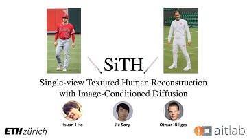 [CVPR 2024] SiTH: Single-view Textured Human Reconstruction with Image-Conditioned Diffusion