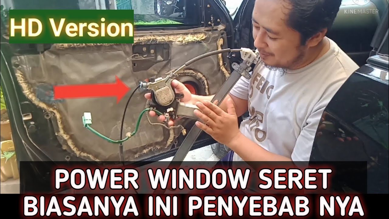 Power window seret, biasanya ini penyebabnya || merawat power window Honda CR-V Gen 2, HD version.