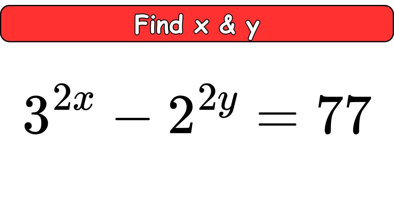 Can You Solve This? Find x and y | Class 9–10 Exponents Question |