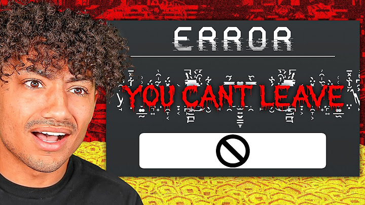 You Can't Leave This Roblox Game..