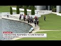Hoover responds to car in water at Corporate Parkway