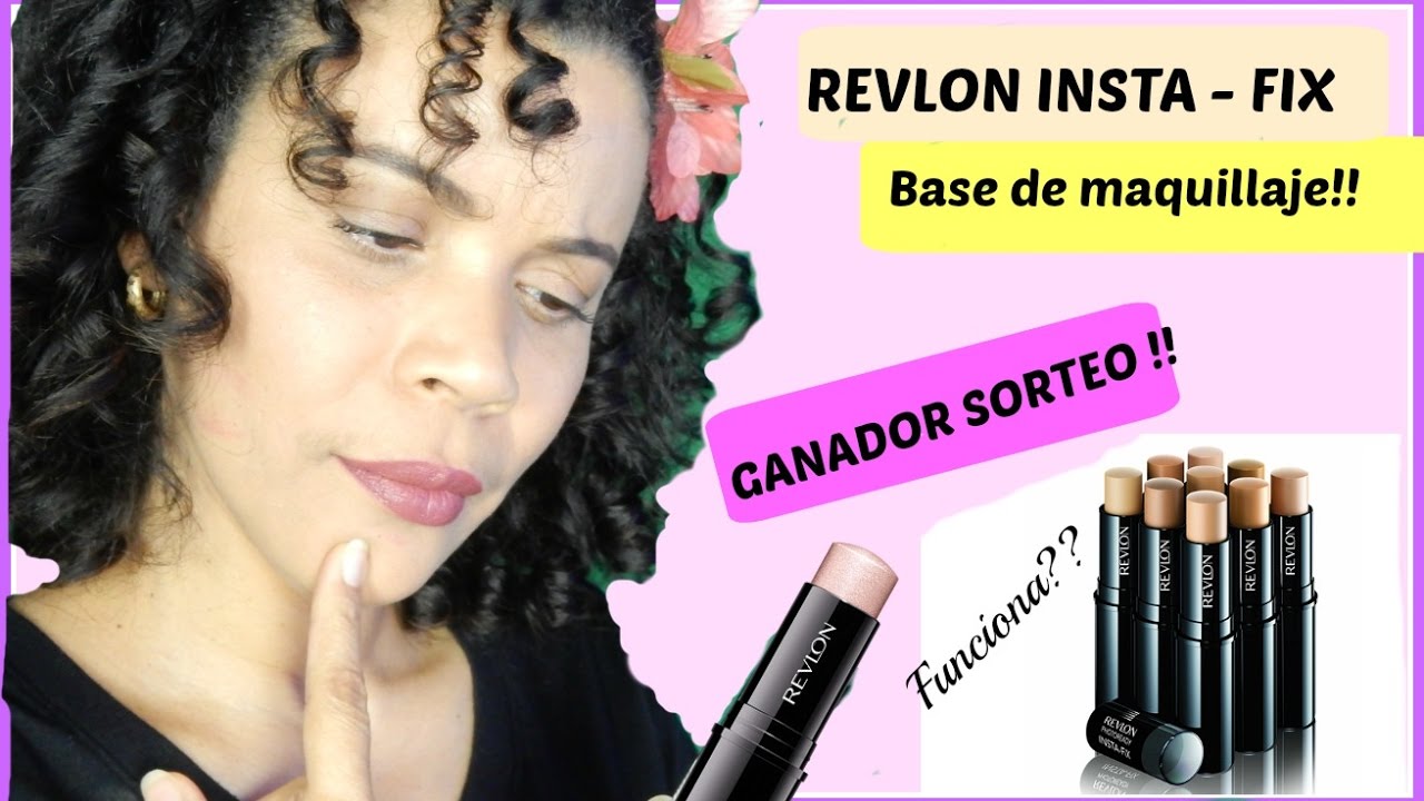 ReseÑa Y Demo Revlon Insta Fix Kenimar Youtube