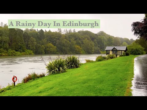 A Rainy Day Walk in the Edinburgh Countryside, Scotland