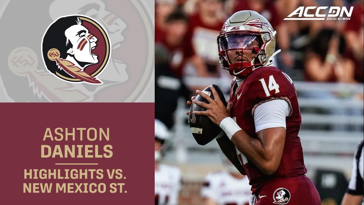 QB Ashton Daniels Flashes In FSU Debut vs. New Mexico St.