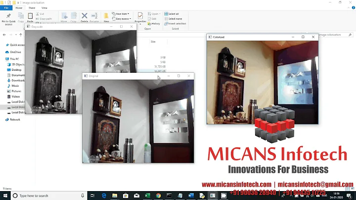 VIDEO COLORIZATION WITH CAFFE MODEL AND OPENCV USING DEEP LEARNING ALGORITHM PYTHON PROJECT