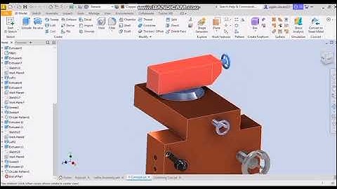 Lathe machine designing in Autodesk inventor
