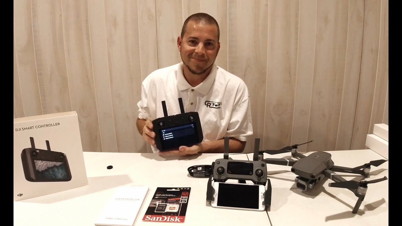 DJI Smart Controller Unboxing Review - YouTube