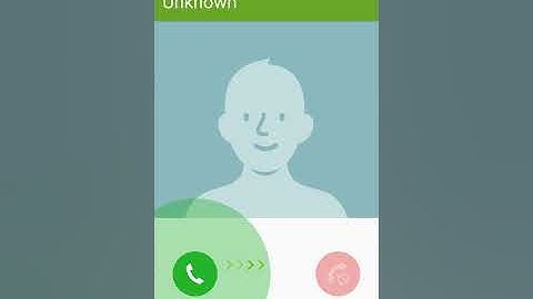 Samsung Galaxy S5 SM-G900F incoming call (Screen video)