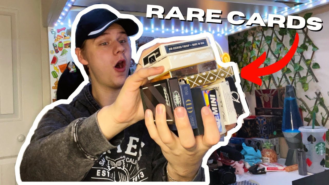 The RAREST CARDS I OWN!! (A Look Into My Deck Collection)