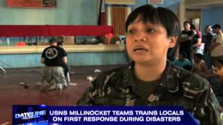 US Navy ship docks in La Union for disaster preparedness training