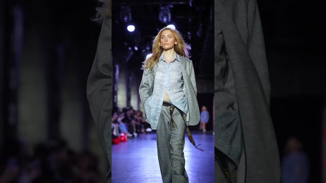 Paris Jackson opens Vivienne Tam SS 25 at Paris Fashion Week