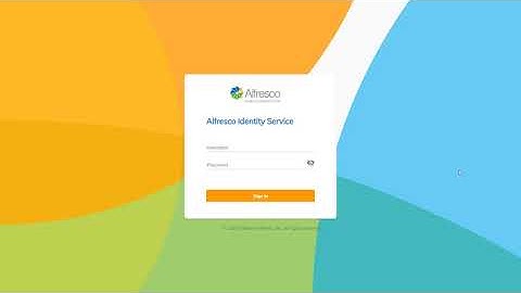 Alfresco Digital Workspace.