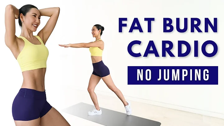 25 MIN FULL BODY CARDIO WORKOUT 🔥 FAT BURNING (No Jumping, No Squats, No Lunges) thumbnail