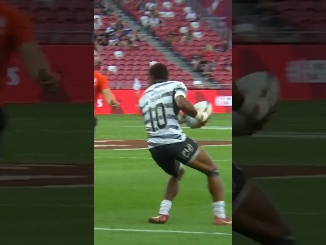 He had the defence in a spin 🌪️ #Rugby #Shorts #Sevens