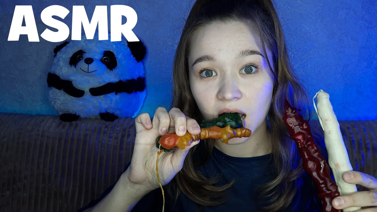 АСМР итинг чурчхела | ASMR eating churchkhela