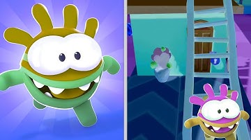 Om Nom Run 🐻 vs Reverse Colour Run gameplay  walkthrough , iOS Android New Update ( part : 1712 )