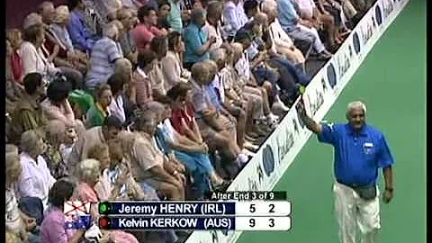 Lawn Bowls: 2007 World Cup Final Henry Vs Kerkow