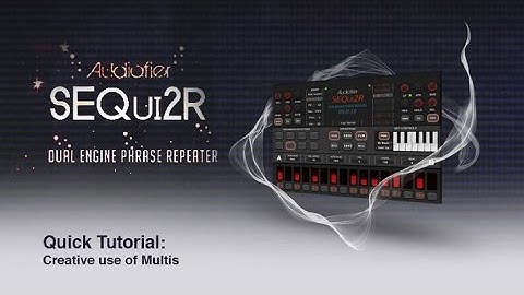 SEQui2R Tutorial Bits:  Creative use of Multis