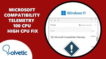 Microsoft Compatibility Telemetry 100 CPU High CPU FIX