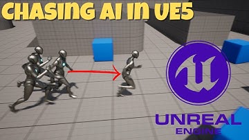 Player Chasing AI System UE5.1 | Unreal Simple Enemy AI 2 of 3