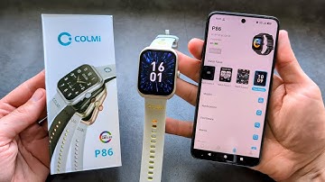 Colmi P86 - Tips & Tricks - How to SETUP & Use + Pair With Phone App ( Android & iOS iPhone )