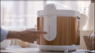 Rice Cooker Digital Philips Memasak Nasi Merah, Nasi Putih, Bubur, hingga Kue