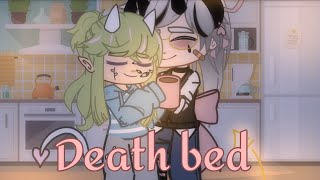 Death bed || test animation || Gacha club 🗿✌️