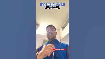 BHU BFA Entrance Exam #bhubfa  #bfaentrance #cuetfineart