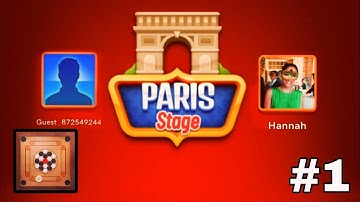 Carrom Pool: Disc Game | Paris Stage Gameplay | Part 1
