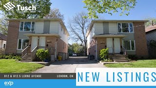 🚨NEW LISTING!🚨Welcome to 812 & 812.5 Lorne Ave| Investors and Owner-Occupiers Take Note| London, ON