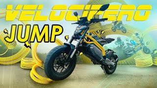 Электромотоцикл Velocifero Jump - обзор, тест-драйв, замер максималки, разбор.