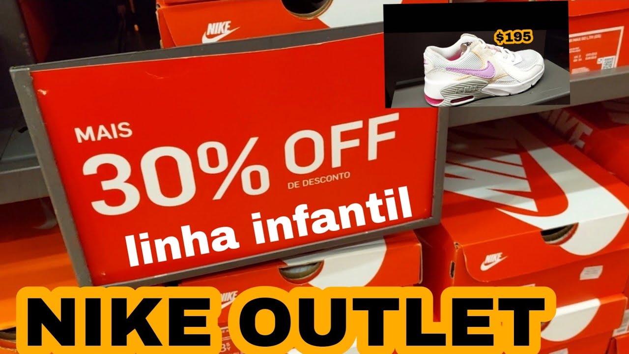 outlet infantil nike