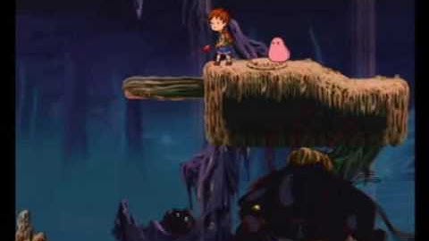 A Boy and His Blob - boss battle gameplay footage - Wii