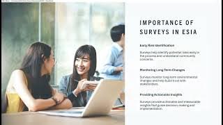 How To Use Environmental & Social Impact Assessment (ESIA) Surveys - Guide