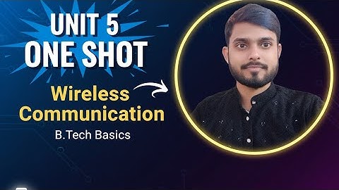 #electronic #Electrical #oneshot #kipm #btech#college Unit 5 wireless communication BASIC ELECTRONIC