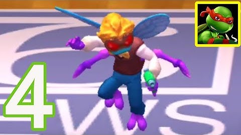 TMNT Mutant Madness - Gameplay Walkthrough Part 4 (iOS, Android)