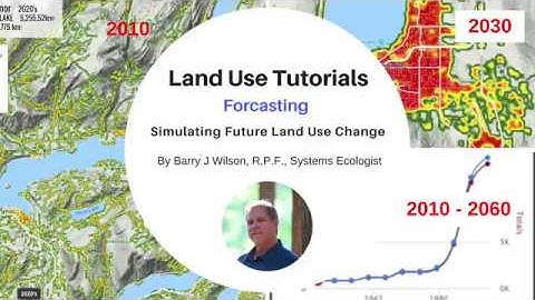 land use tutorials | spatial forecasting of footprint and natural processes